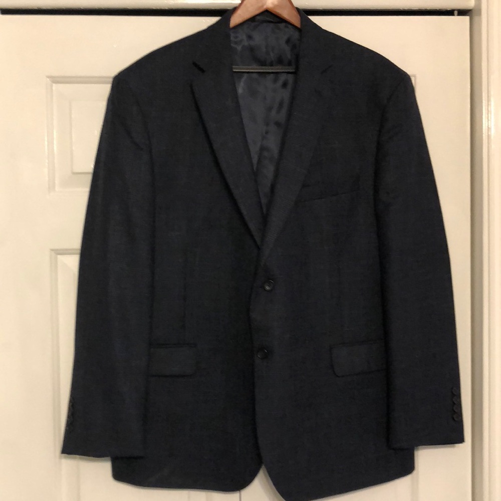 Jos A Bank Plaid Blazer